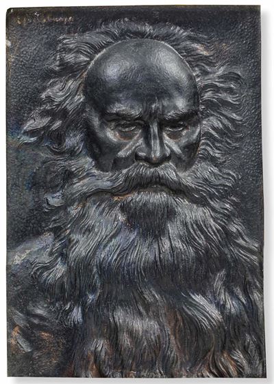 Russia, XIX Secolo Ritratto di Leone Tolstoij