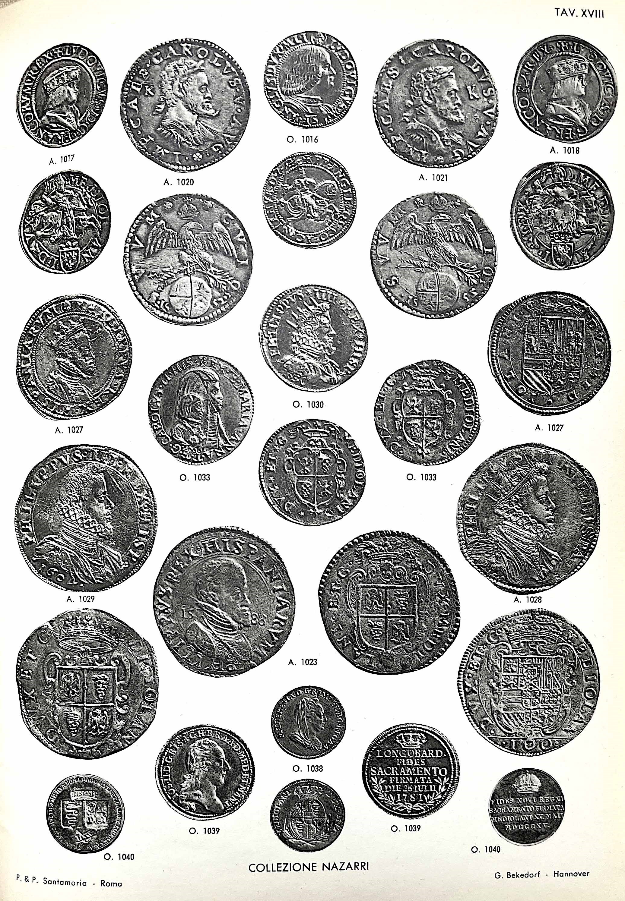 Lotto di Otto Cataloghi.