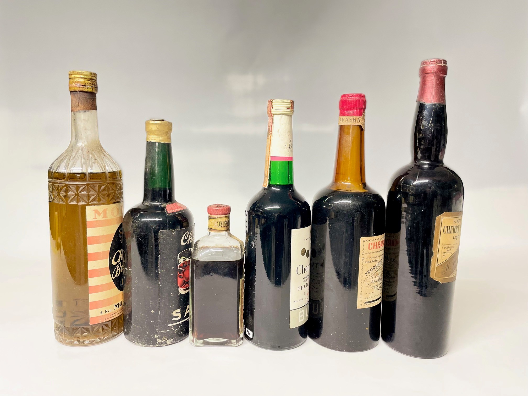 Cherry Brandy, Moccia, Sarti, Buton, Maraska, Jachson