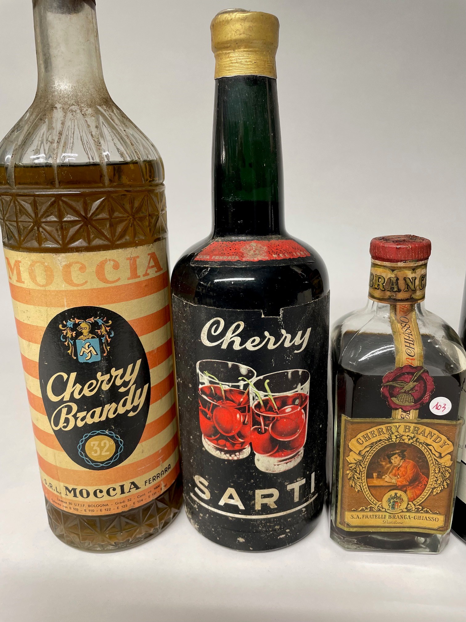 Cherry Brandy, Moccia, Sarti, Buton, Maraska, Jachson