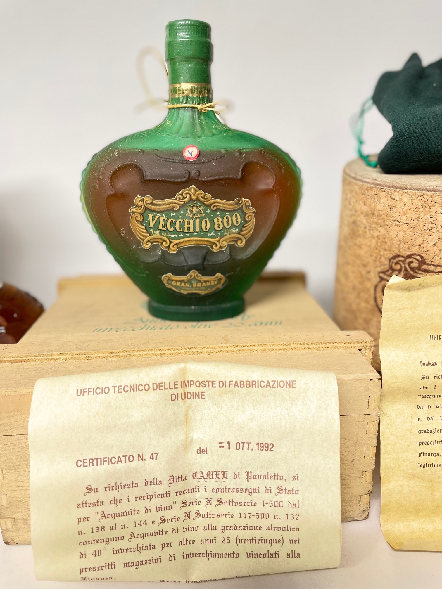 Brandy Vecchio 800, Collezione