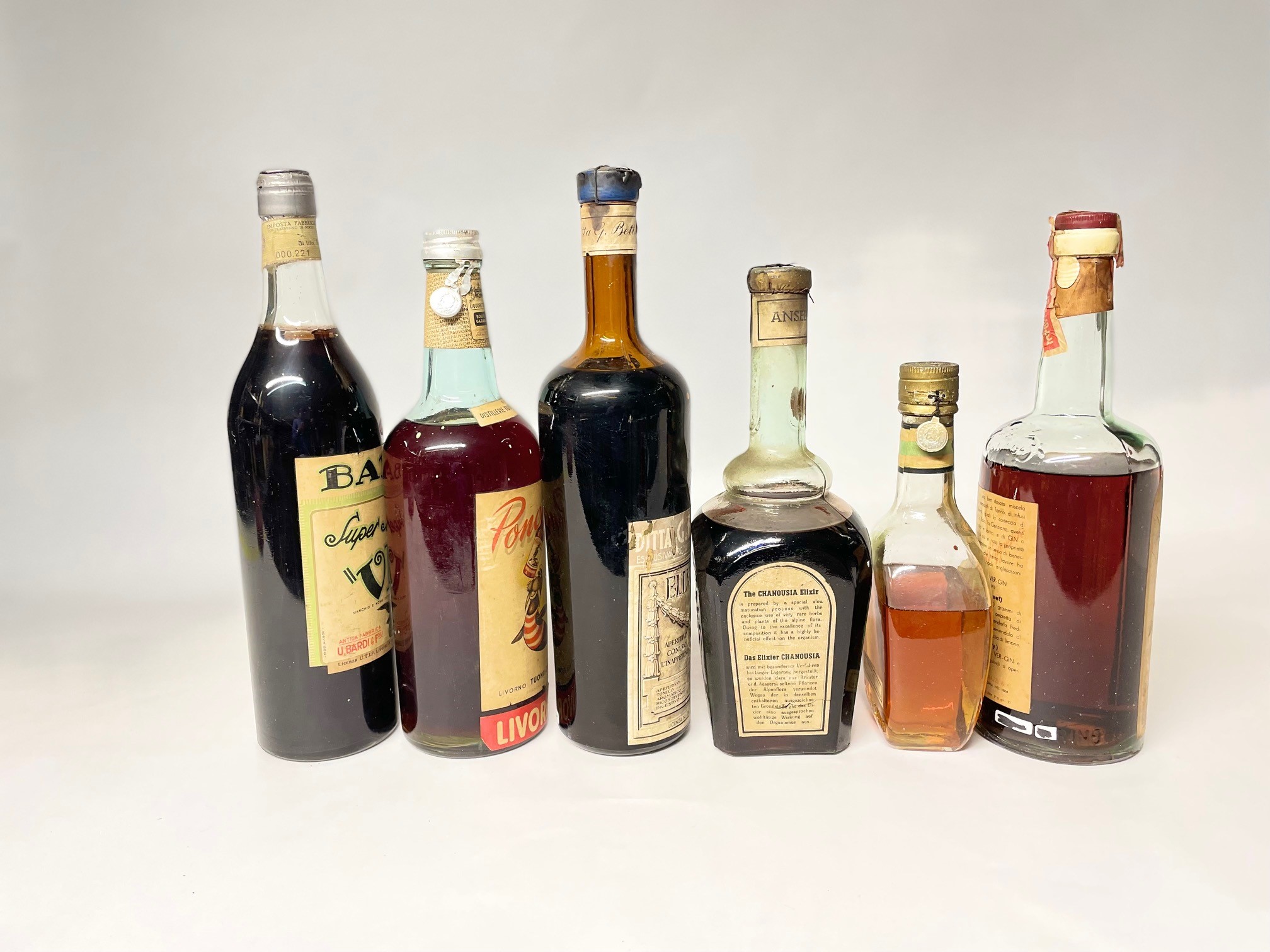 Bardi Vis, Poncino, Bettinelli, Chanousia, Cora Prunella, Martinazzi