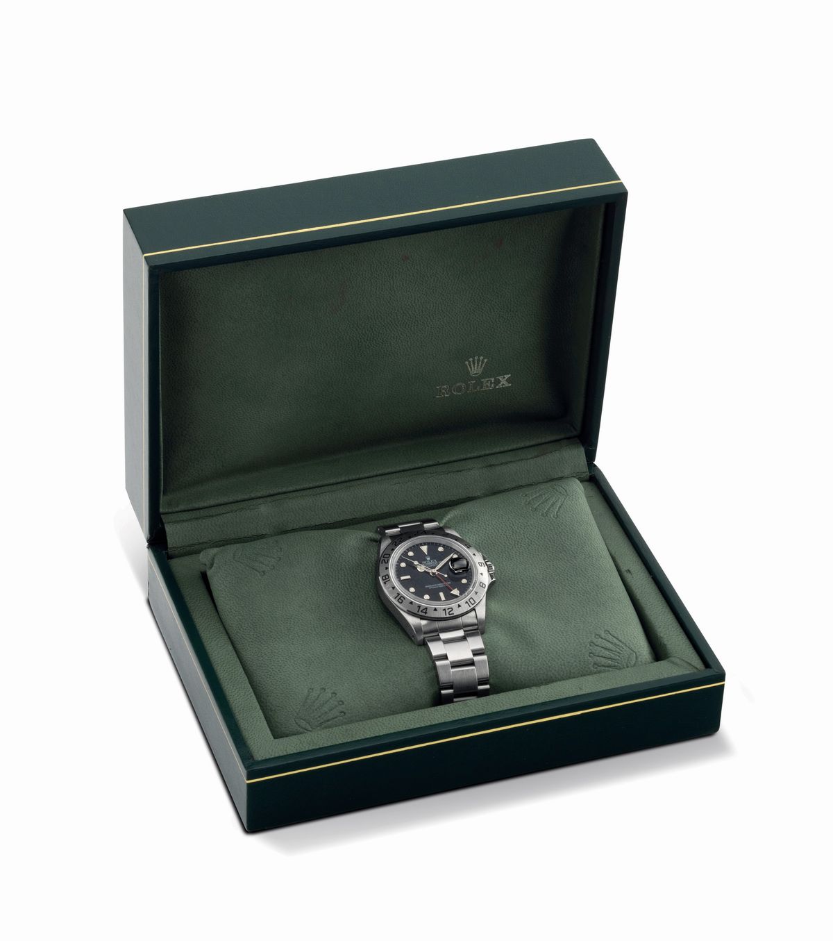 Rolex - Sportivo e Ricercato Orologio da Polso Automatico Explorer II Ref 16570 in Acciaio, Quadr...