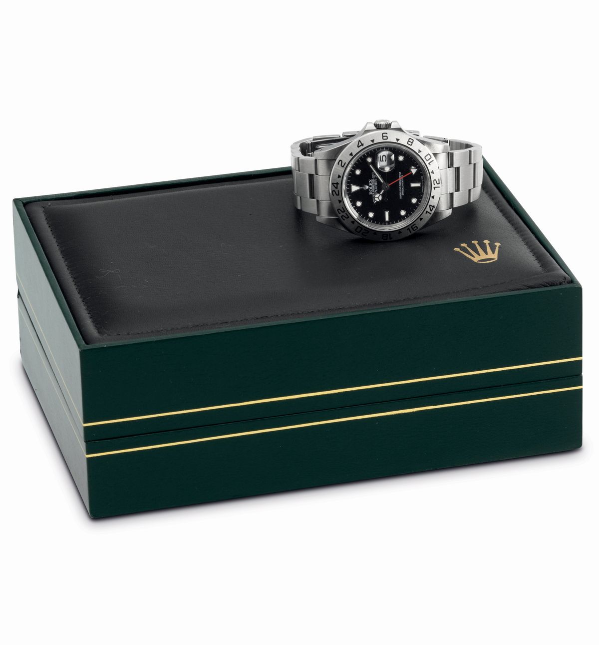 Rolex - Sportivo e Ricercato Orologio da Polso Automatico Explorer II Ref 16570 in Acciaio, Quadr...