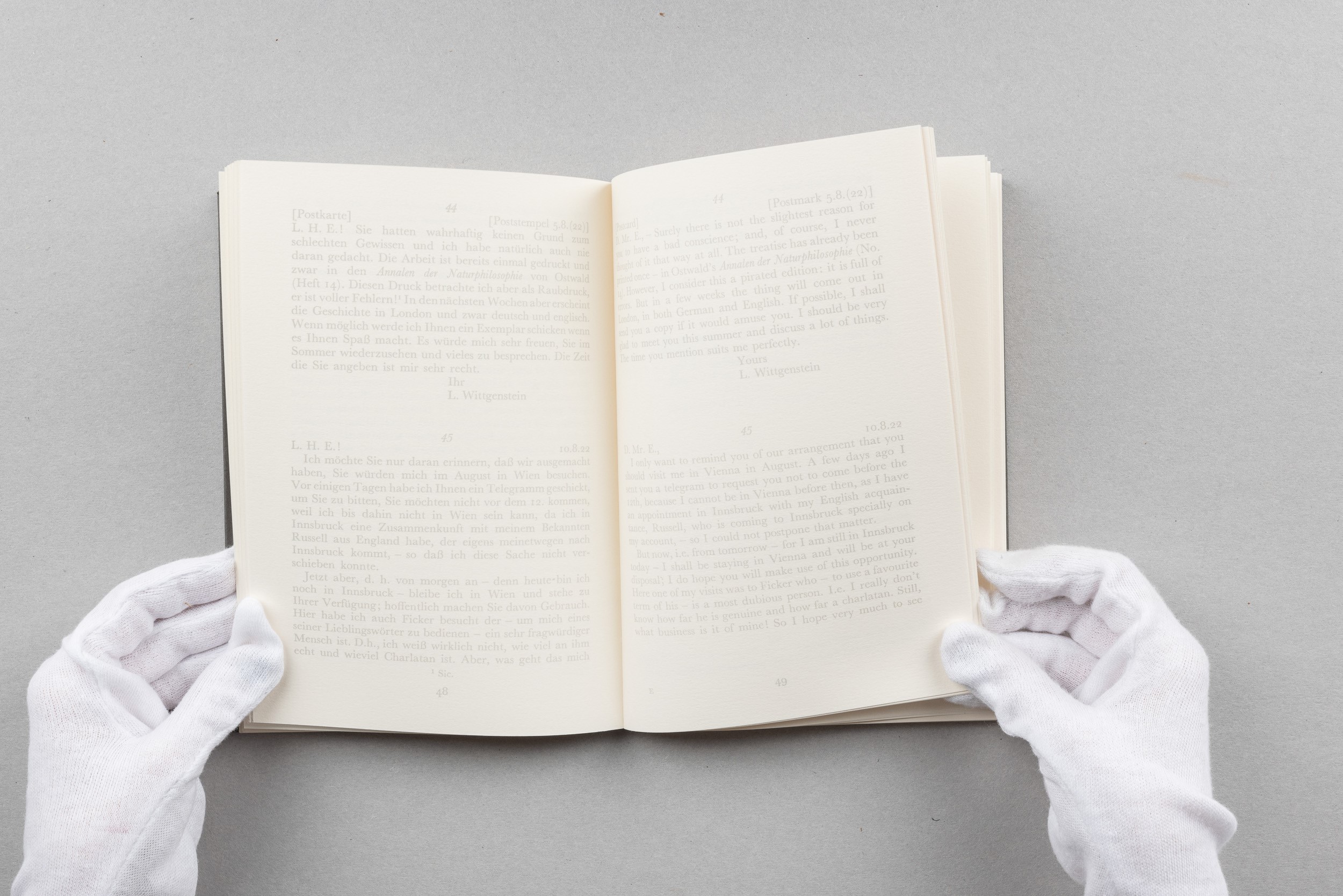 Joseph Kosuth - Letters From Wittgenstein, Abridged in Ghent