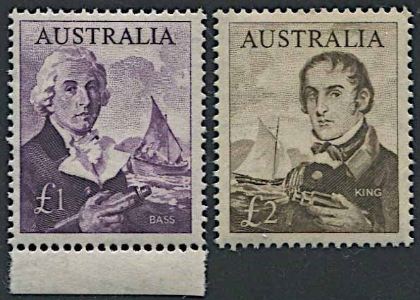 1963/65, Australia, Admirals, set of eight  - Auction Postal History and Philately - Cambi Casa d'Aste
