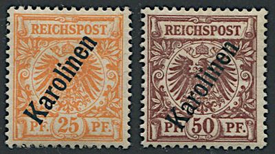 1899/1900, Caroline Islands, German Occupation