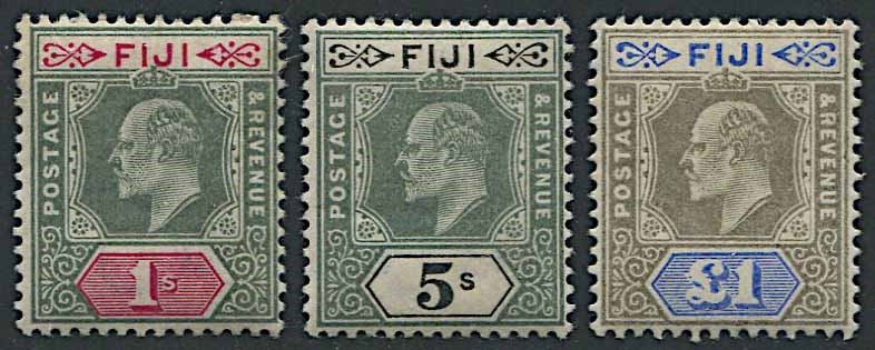1903, Fiji, Edward VII, watermark “Crown CA”  - Asta Storia Postale e Filatelia - Cambi Casa d'Aste
