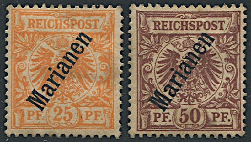 1899, Mariannes Islands, German occupation  - Asta Storia Postale e Filatelia - Cambi Casa d'Aste