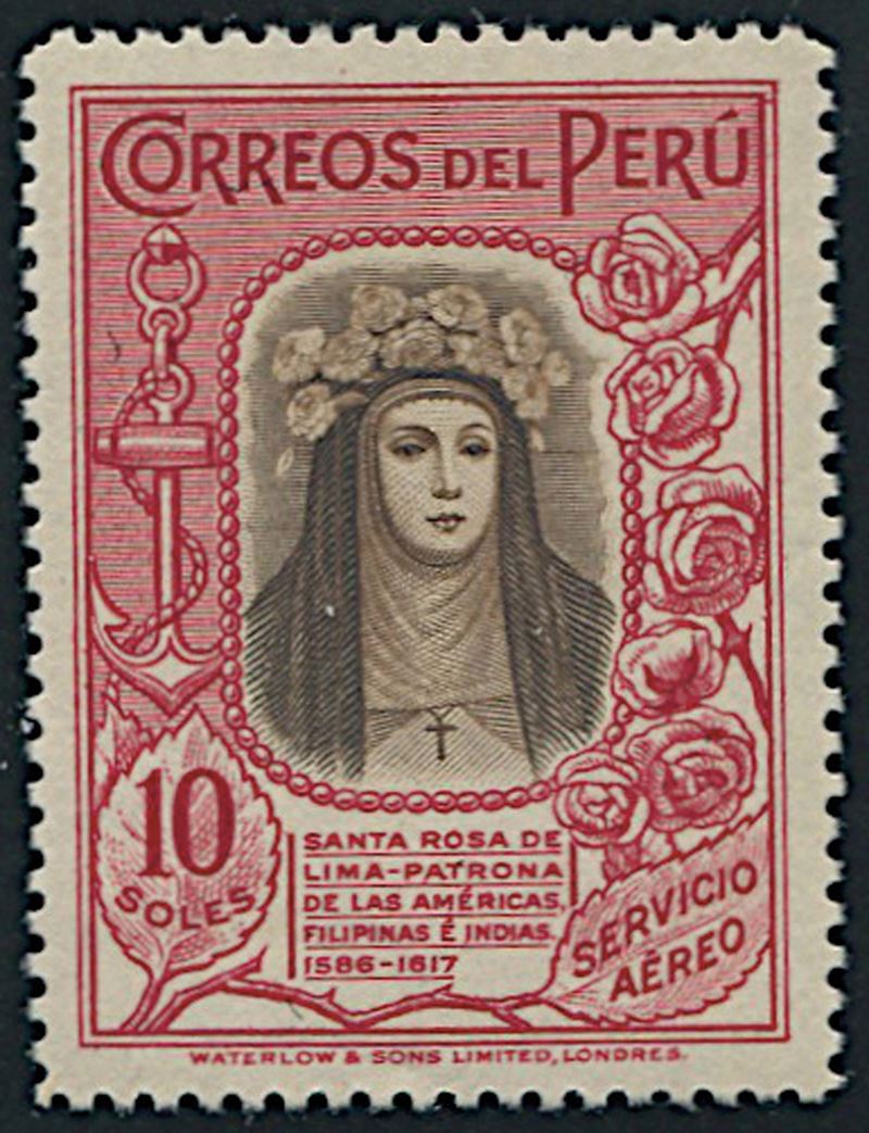 1936/37, Perù, S. Rosa de Lima  - Auction Philately - Cambi Casa d'Aste