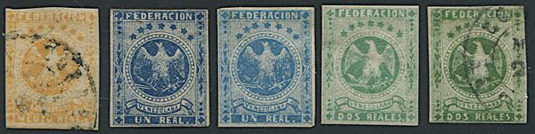 1863/64, Venezuela, “Aigle” issue
