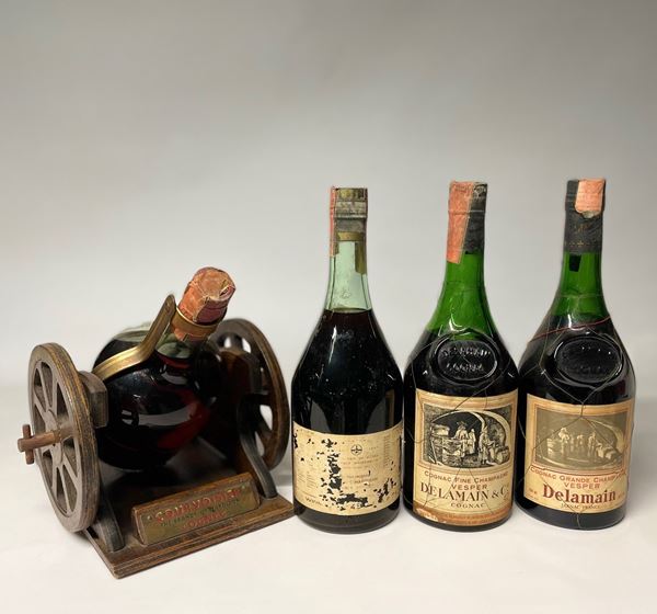Cognac, Delamain, Napoleon, Courvoisier