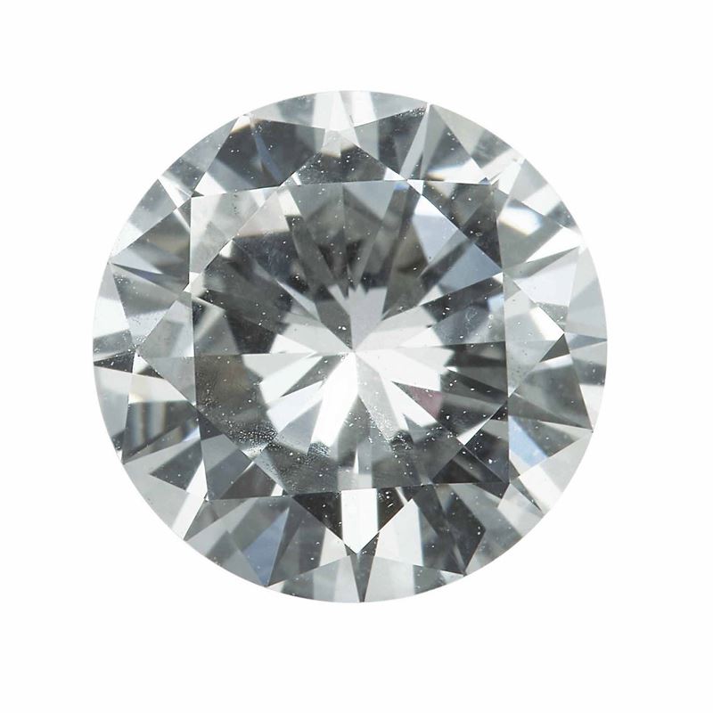 Diamante taglio brillante di ct 1.74, colore E, caratteristiche interne VS1, fluorescenza UV nulla  - Asta Fine Jewels - Cambi Casa d'Aste