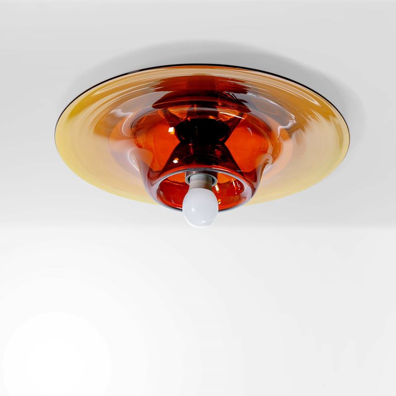 Pierre Cardin : Lampada a plafone o a parete  - Auction Design - Cambi Casa d'Aste