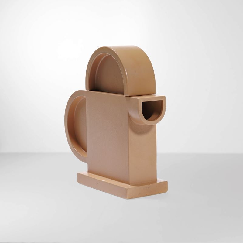 Ettore Sottsass : Teiera in ceramica smaltata mod. Cinnamon  - Auction Design Lab - Cambi Casa d'Aste