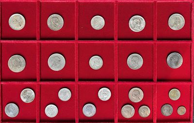 Regno D'italia. Lotto di 22 Monete.