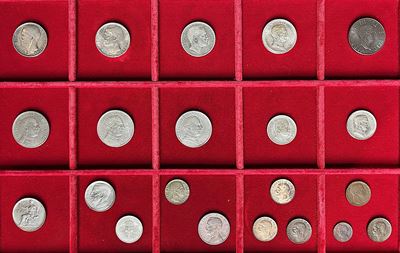 Regno D'italia. Lotto di 21 Monete.