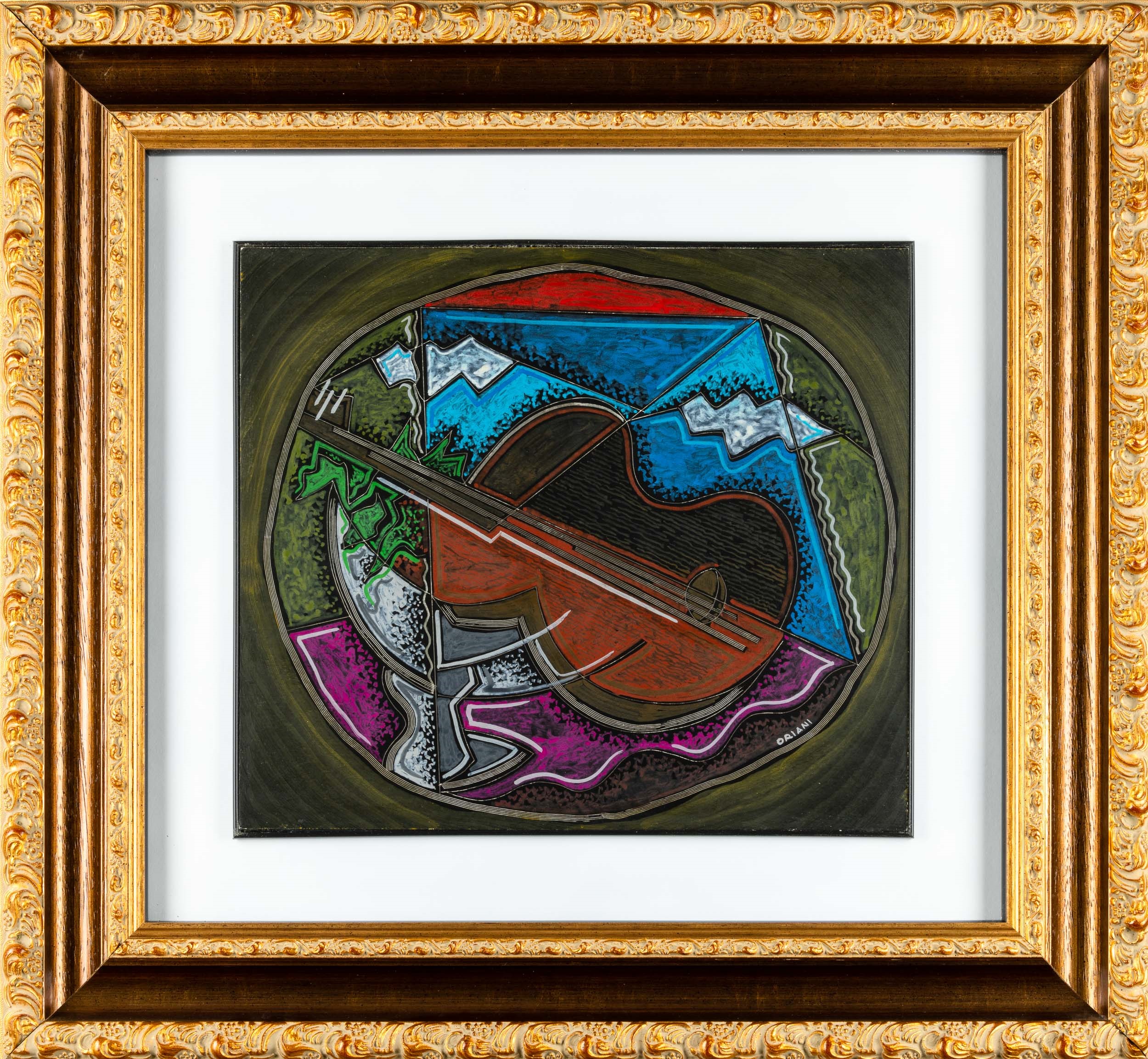 Compenetrazione chitarra fruttiera