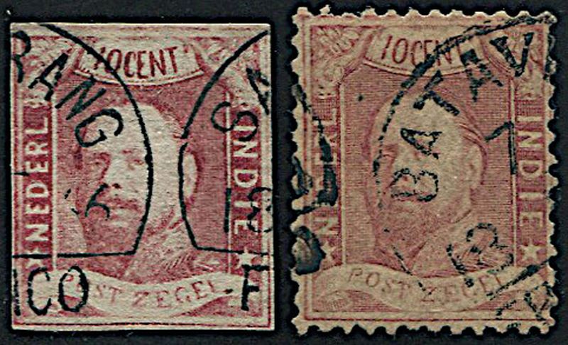 1864/68, Netherlands Indies  - Asta Filatelia - Cambi Casa d'Aste
