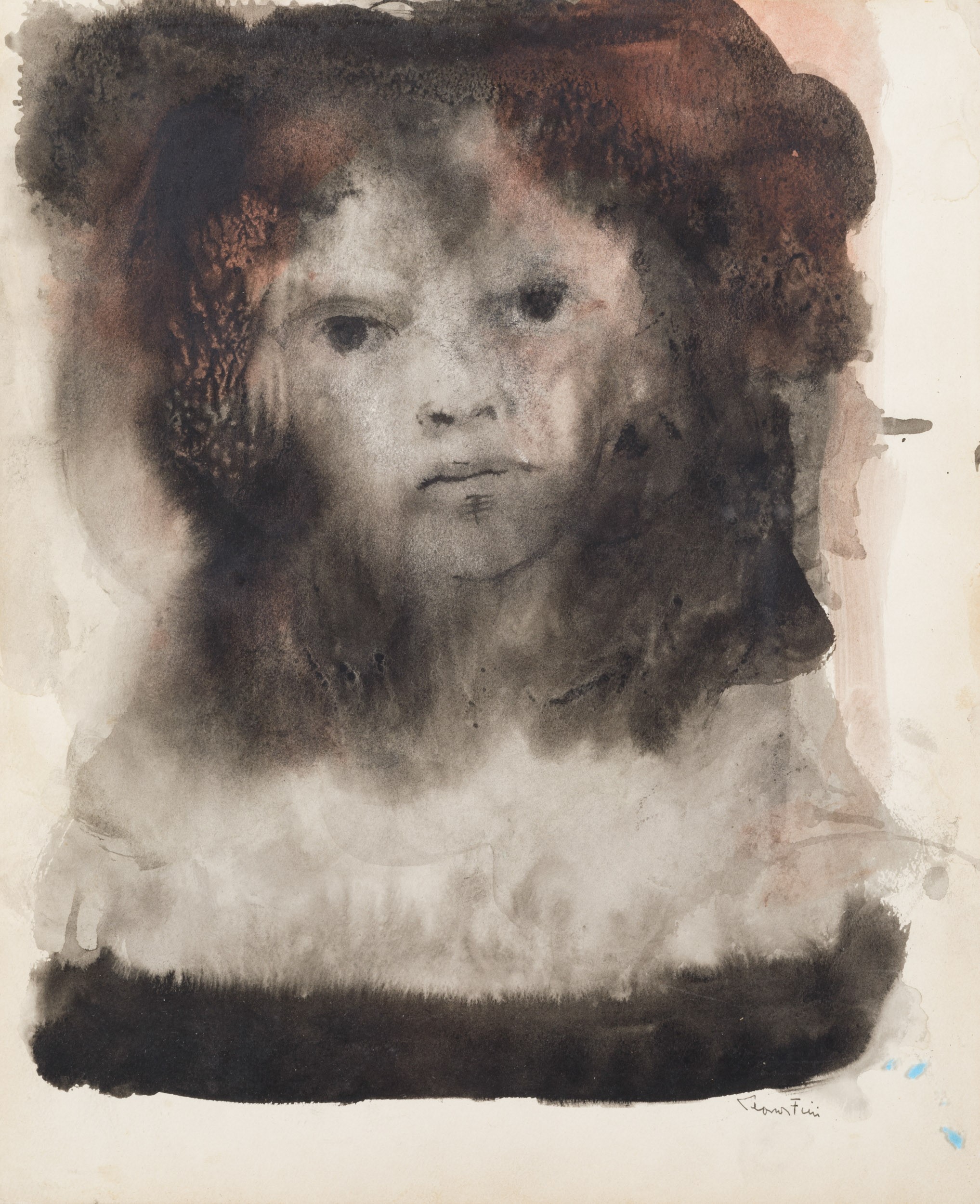 Leonor Fini - Senza Titolo (volto Femminile)