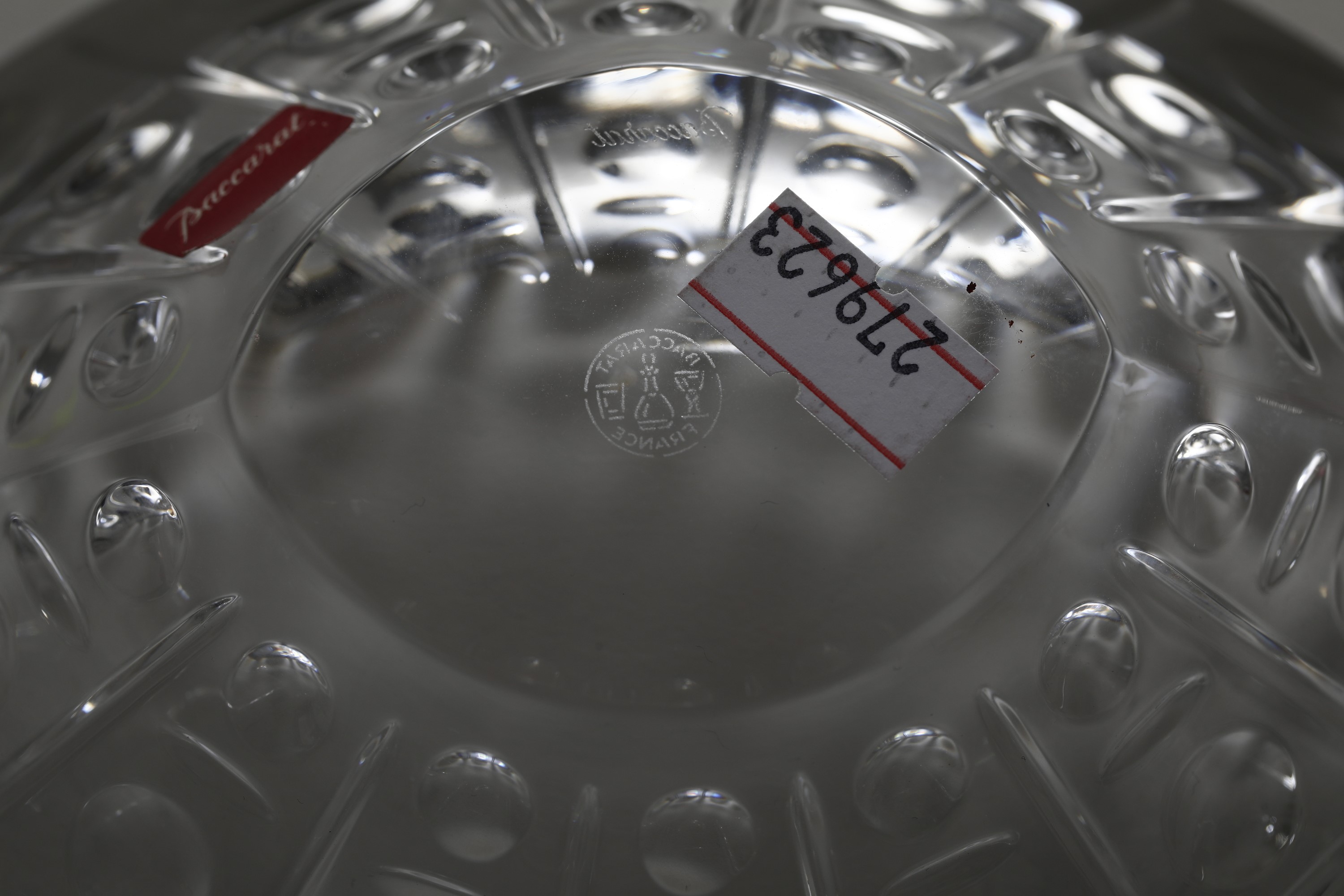 Manifattura Baccarat, Posacenere “Equinox”, cristallo