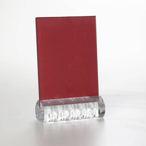 Portafoto “Vega”. Francia, Manifattura Baccarat, seconda metà del XX secolo. 