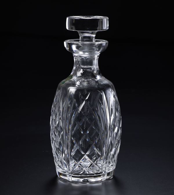 Bottiglia con tappo Irlanda, Manifattura Waterford Crystal, seconda metà del XX secolo 