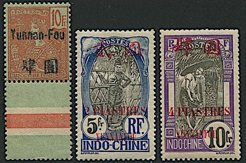 1906/08, Yunnanfou  - Asta Storia Postale e Filatelia - Cambi Casa d'Aste