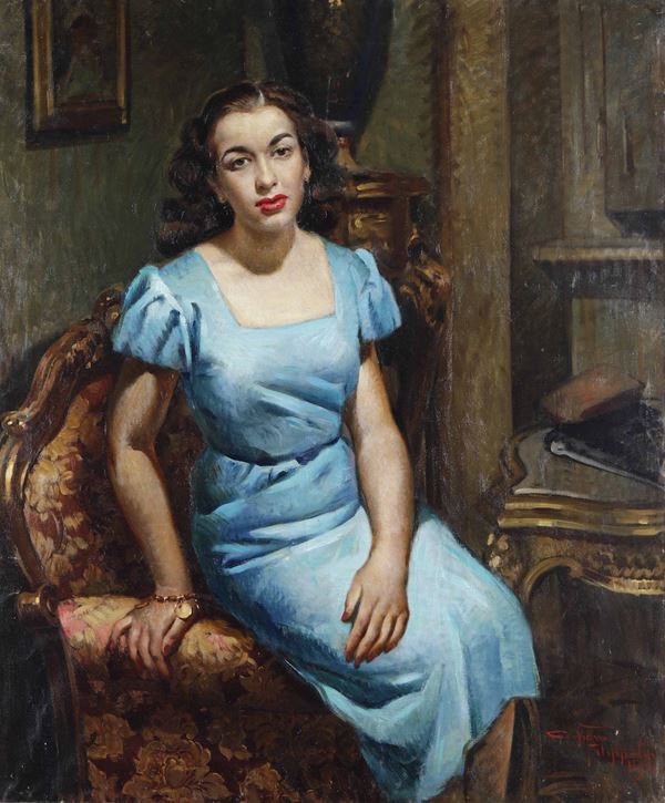 Cafiero Filippelli - Figura femminile, 1951