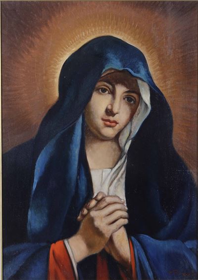 Madonna, Omaggio al Sassoferrasto