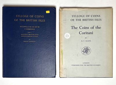 Sylloge Of Coins Of The British Isles. Lotto di Due Libri.