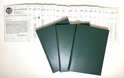 Lotto di 50 Listini e 3 Cataloghi.