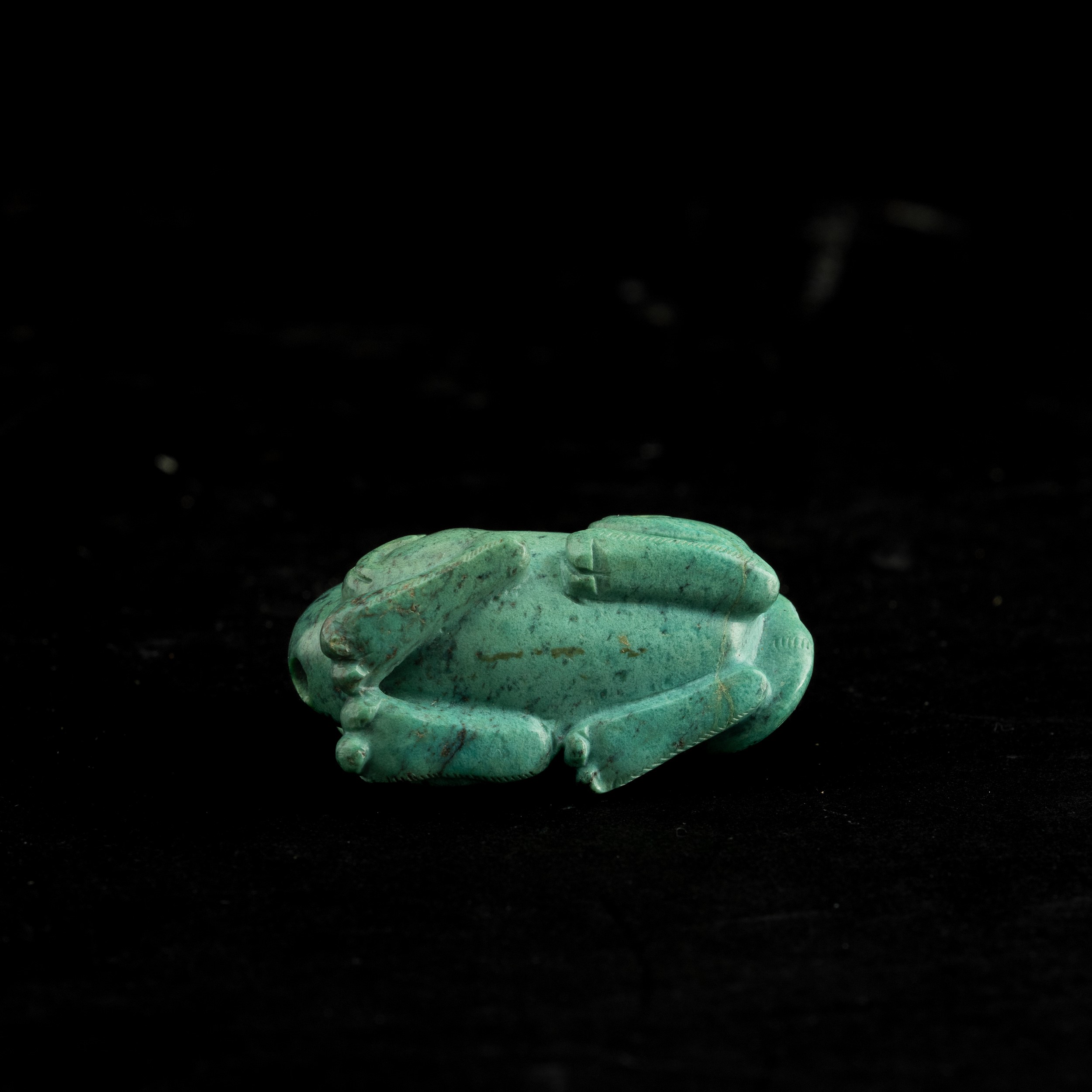 Snuff Bottle Turchese a Foggia di Animale Fantastico, Cina, Dinastia Qing, XIX Secolo