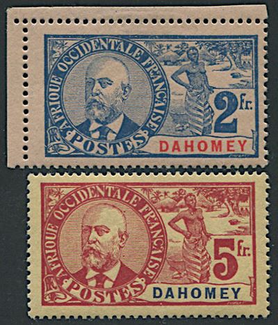 1906/07, Dahomey, Set Of Fifteen