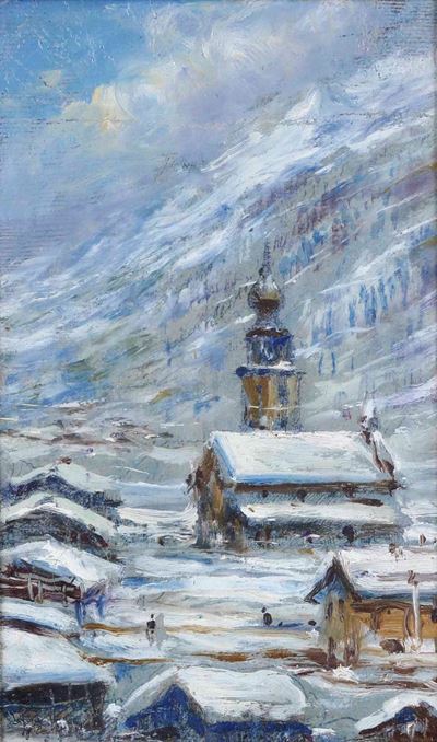 La Chiesa di Forno di Canale (dolomiti)