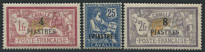 1893/1900, Cavalle, French Offices  - Auction Postal History and Philately - Cambi Casa d'Aste