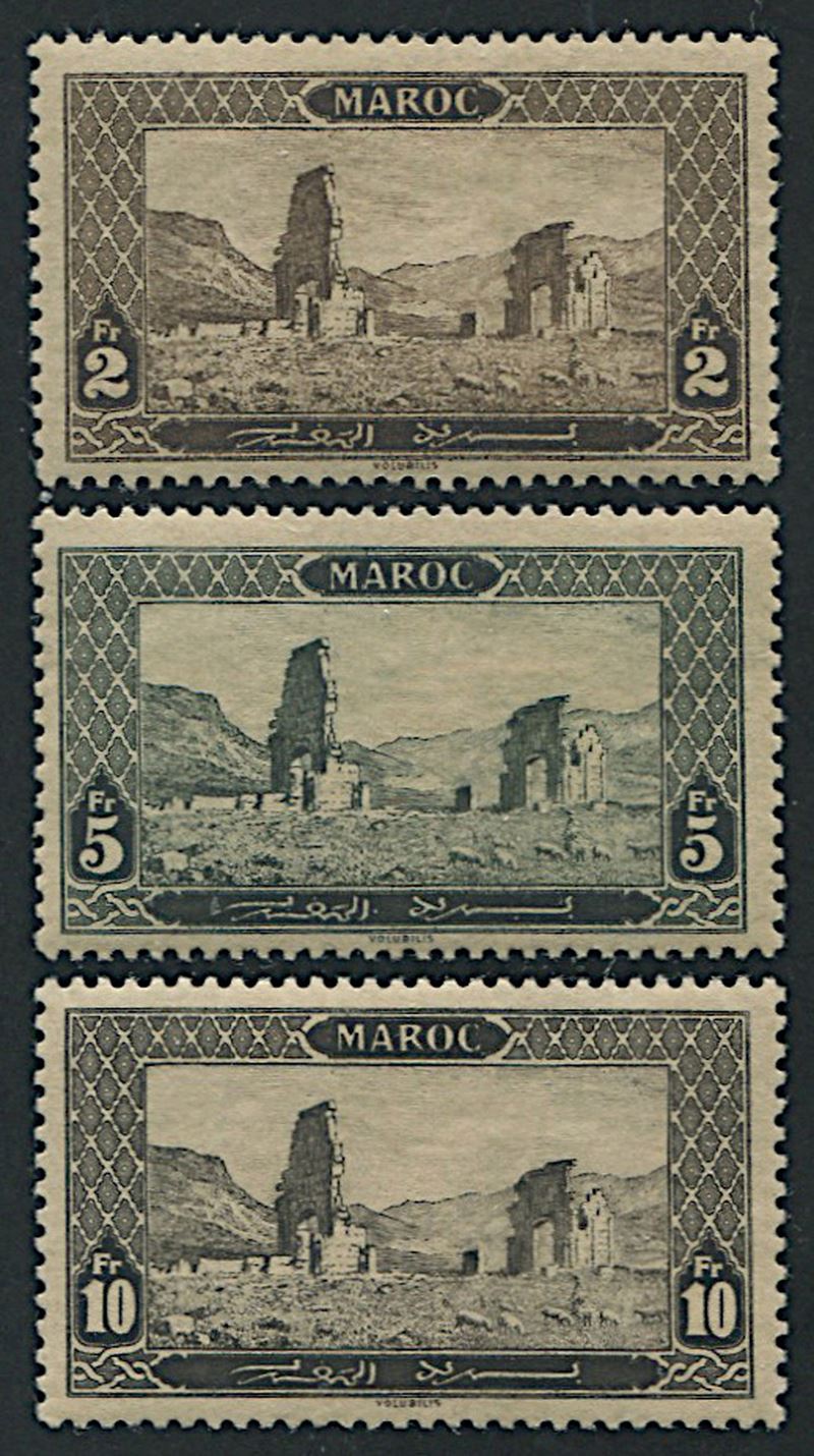 1917, Morocco, French protectorate  - Asta Filatelia - Cambi Casa d'Aste