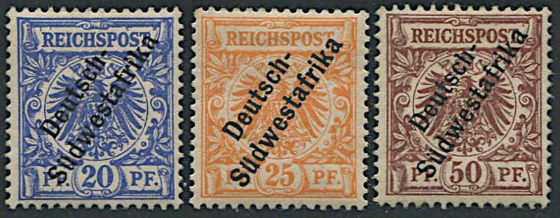 1898, German South West Africa  - Asta Storia Postale e Filatelia - Cambi Casa d'Aste
