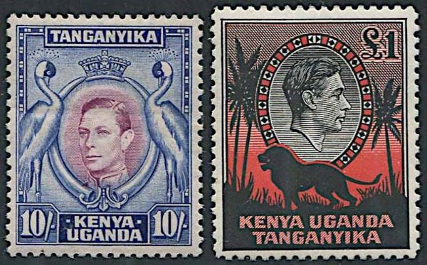 1938/54, Kenya, Uganda and Tanganyka, George VI
