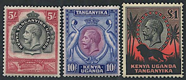 1935/37, Kenya, Uganda and Tanganyka