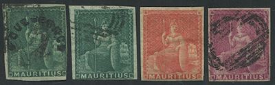 1858, Mauritius, “britannia”