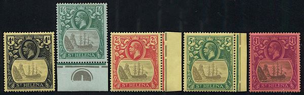1922/37, St. Helena, George V