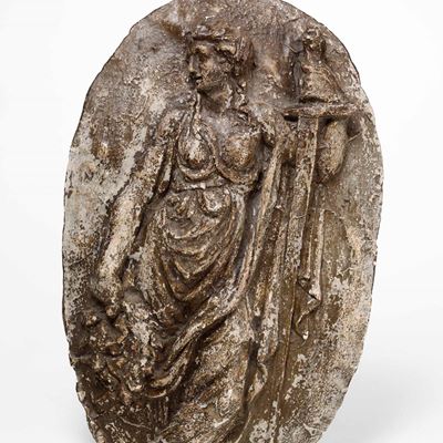 Giuditta e Oloferne. Rilievo in Stucco. XIX Secolo