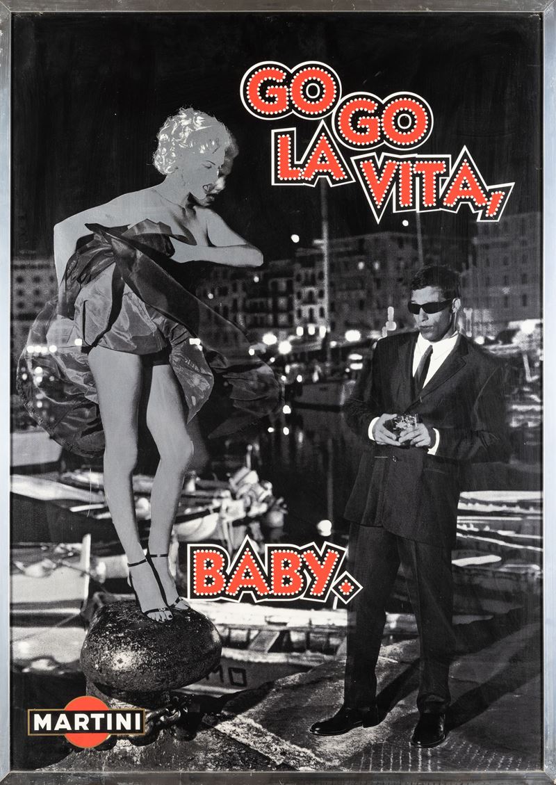 Mc Erikson - New York : Martini - Go Go la Vita.  - Auction POP Culture and Vintage Posters - Cambi Casa d'Aste