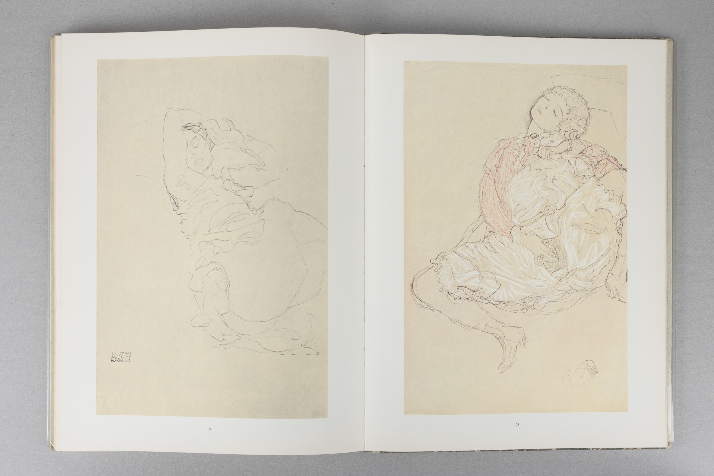 Gustav Klimt. Disegni Erotici.