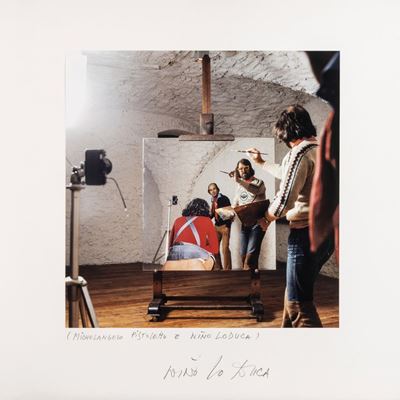 Ritratto di Michelangelo Pistoletto e Nino Loduca