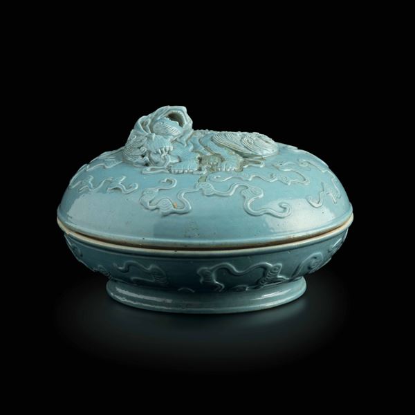 A Clair de Lune box, China, Qing Dynasty