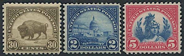 1922/26, United States, Presidents and various subjects