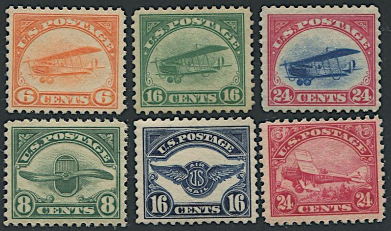 1918/1923, United States, Air Post  - Asta Storia Postale e Filatelia - Cambi Casa d'Aste