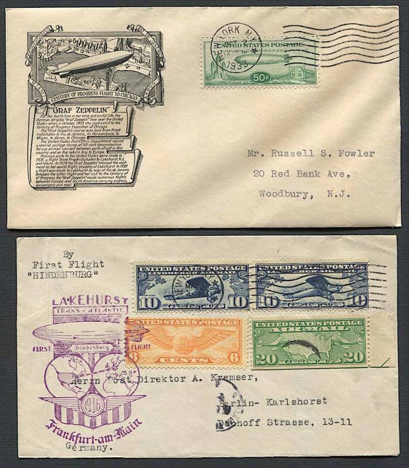 1933/36, United States, “Century of Progress” issue  - Asta Storia Postale e Filatelia - Cambi Casa d'Aste
